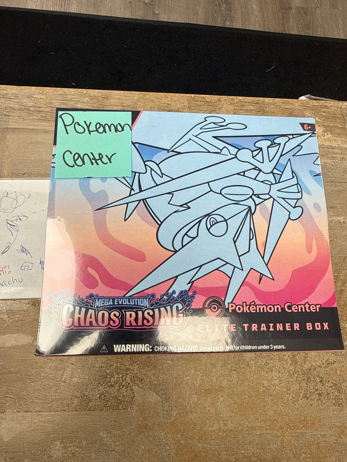 CHAOS RISING ELITE TRAINER BOX POKEMON CENTER *DAILY DEAL*