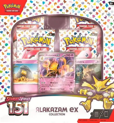 151 Alakazam ex collection box