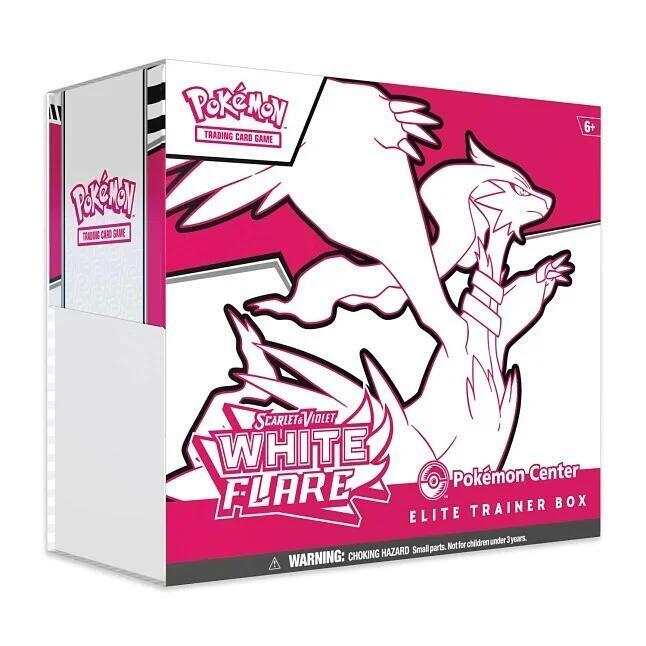 WHITE FLARE POKEMON CENTER ELITE TRAINER BOX **DAILY DEAL**