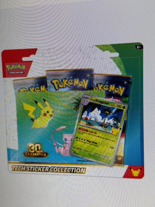 CELEBRATIONS 30TH ANNIVERSARY TECH STICKER COLLECTION *RELEASE 9/16*