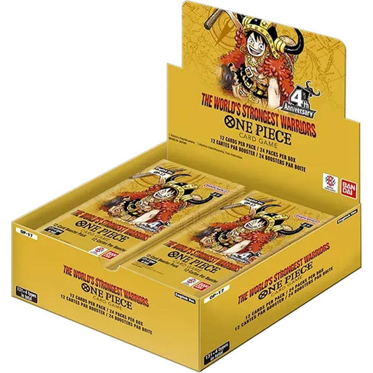 ONE PIECE OP-17 THE WORLD'S STRONGEST WARRIORS BOOSTER BOX