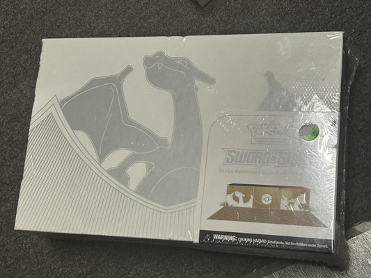 CHARIZARD SWORD & SHIELD ULTRA PREMIUM COLLECTION SEALED BOX