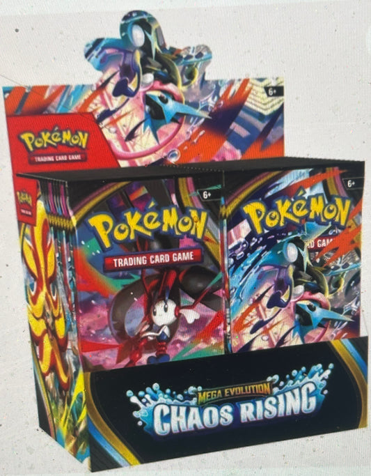 CHAOS RISING SEALED BOOSTER BOX