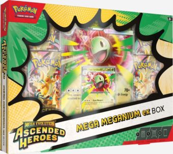 ASCENDED HEROES MEGA MEGANIUM/EMBOAR/FERALIGATR EX BOX **LIMIT 3**