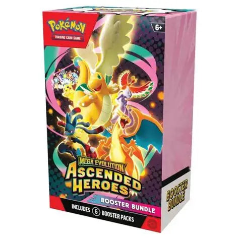ASCENDED HEROES SEALED BOOSTER BUNDLE.  (6 PACKS)