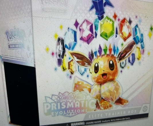 PRISMATIC EVOLUTIONS SEALED ELITE TRAINER BOX *DAILY DEAL*