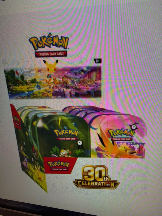CELEBRATIONS 30TH ANNIVERSARY MINI TIN. 2 PACKS *RELEASE 10/2*