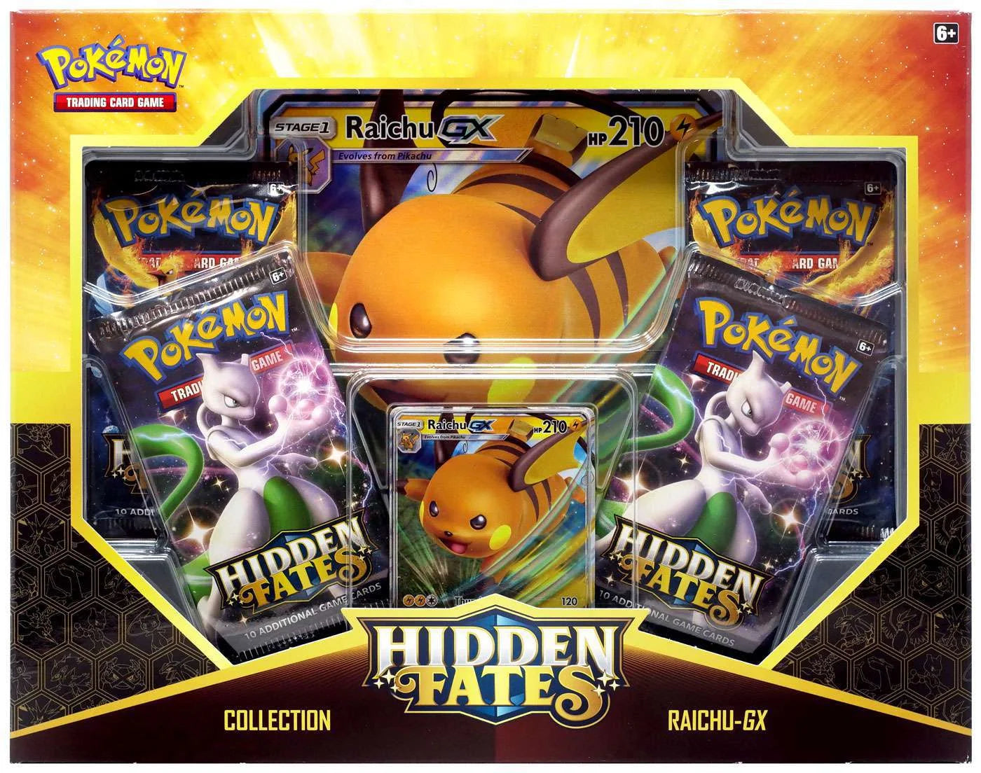 Hidden Fates Raichu-GX Collection box