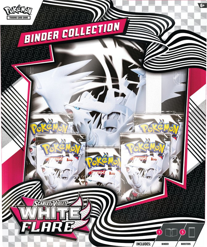 WHITE FLARE BINDER COLLECTION