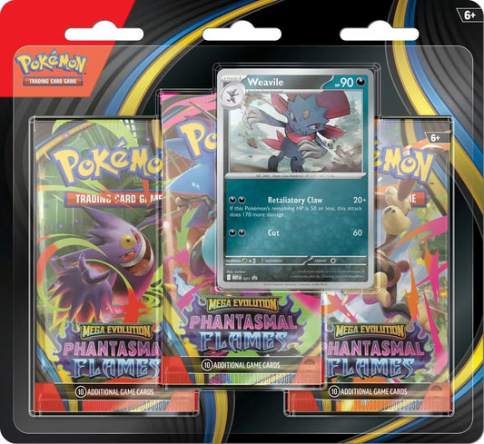 PHANTASMAL FLAMES 3 PACK BLISTER PACK.